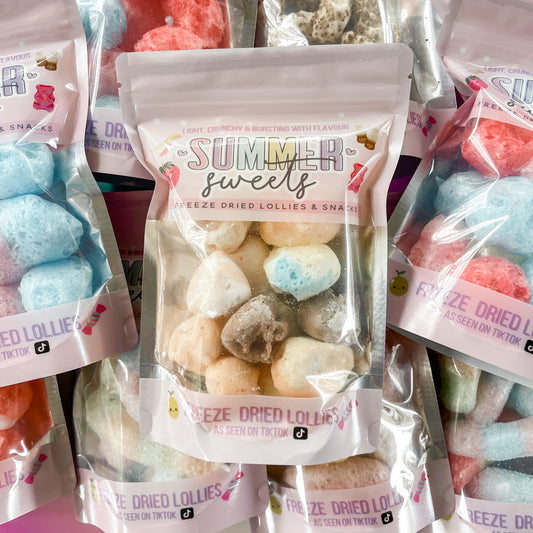 Freeze Dried Salt Water Taffy - Assorted Flavours