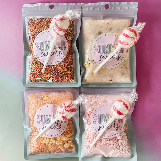 Freeze Dried Lollies Candy Crush Lollipop Dippers