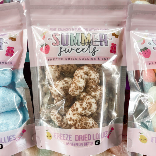 Freeze Dried Curly Wurly Chocolate Bars