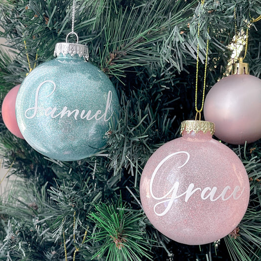 Personalised Christmas Ornaments