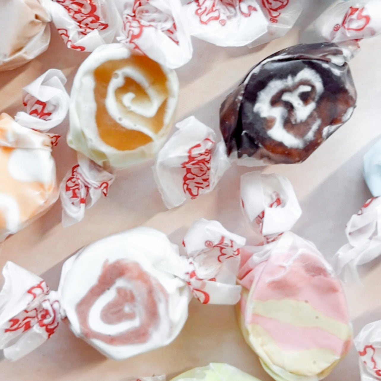 Freeze Dried Assorted Salt Water Taffy Candy