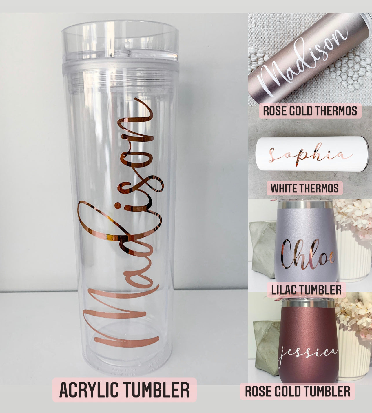 Personalised Thermos and Tumblers Australia