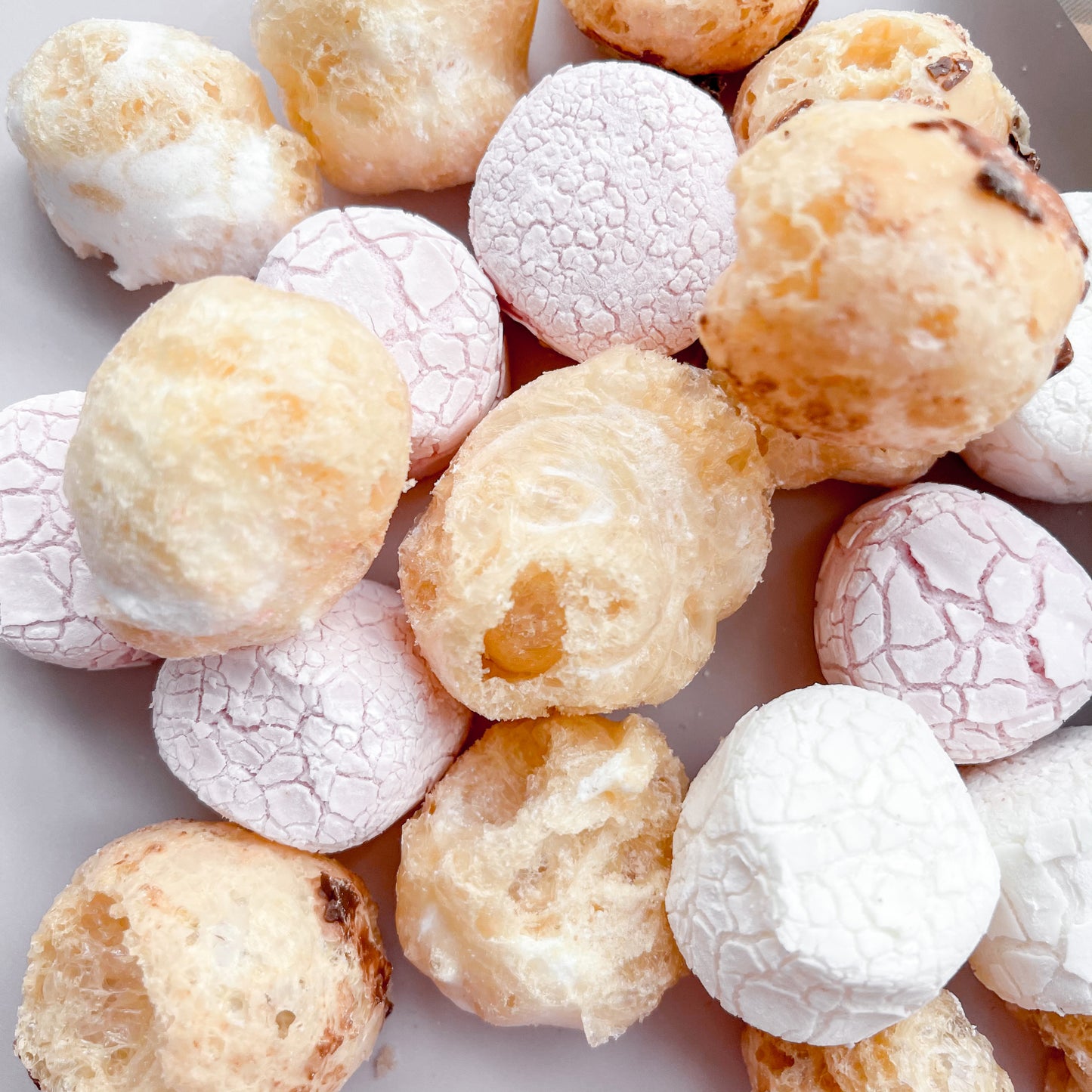 Freeze Dried Marshmallows and Fantales