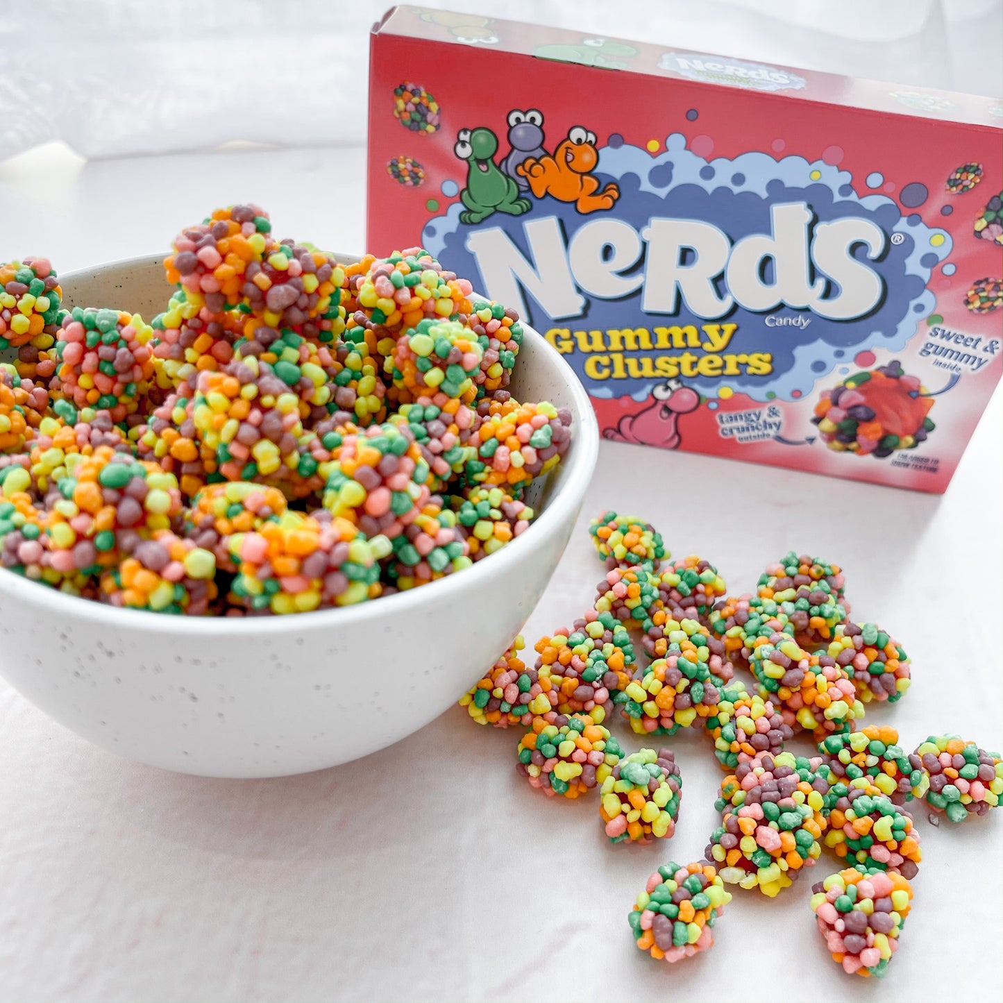 Nerd Gummy Clusters Australia before freeze drying