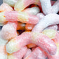 Freeze dried sour worms 