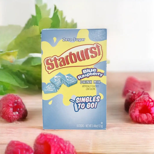 Drink Mix - Starburst Singles To Go - Blue Raspberry - Box of 6