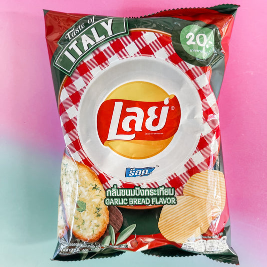 Lay's Thai Potato Chips (Taste of Italy) - Garlic Bread