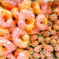 Freeze Dried Nerds Clusters and Freeze Dried Peach Rings 