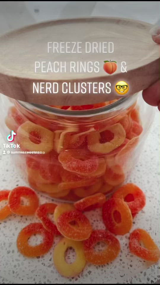Freeze Dried Peach Rings 