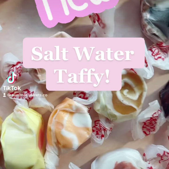 Freeze Dried Assorted Salt Water Taffy Candy 