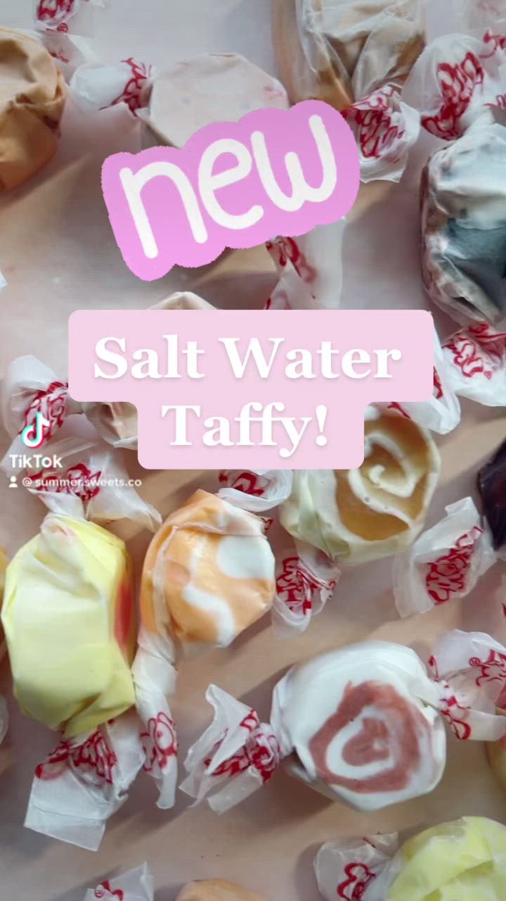 Freeze Dried Assorted Salt Water Taffy Candy 