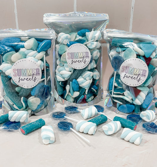 Blue Pick and Mix Lollies