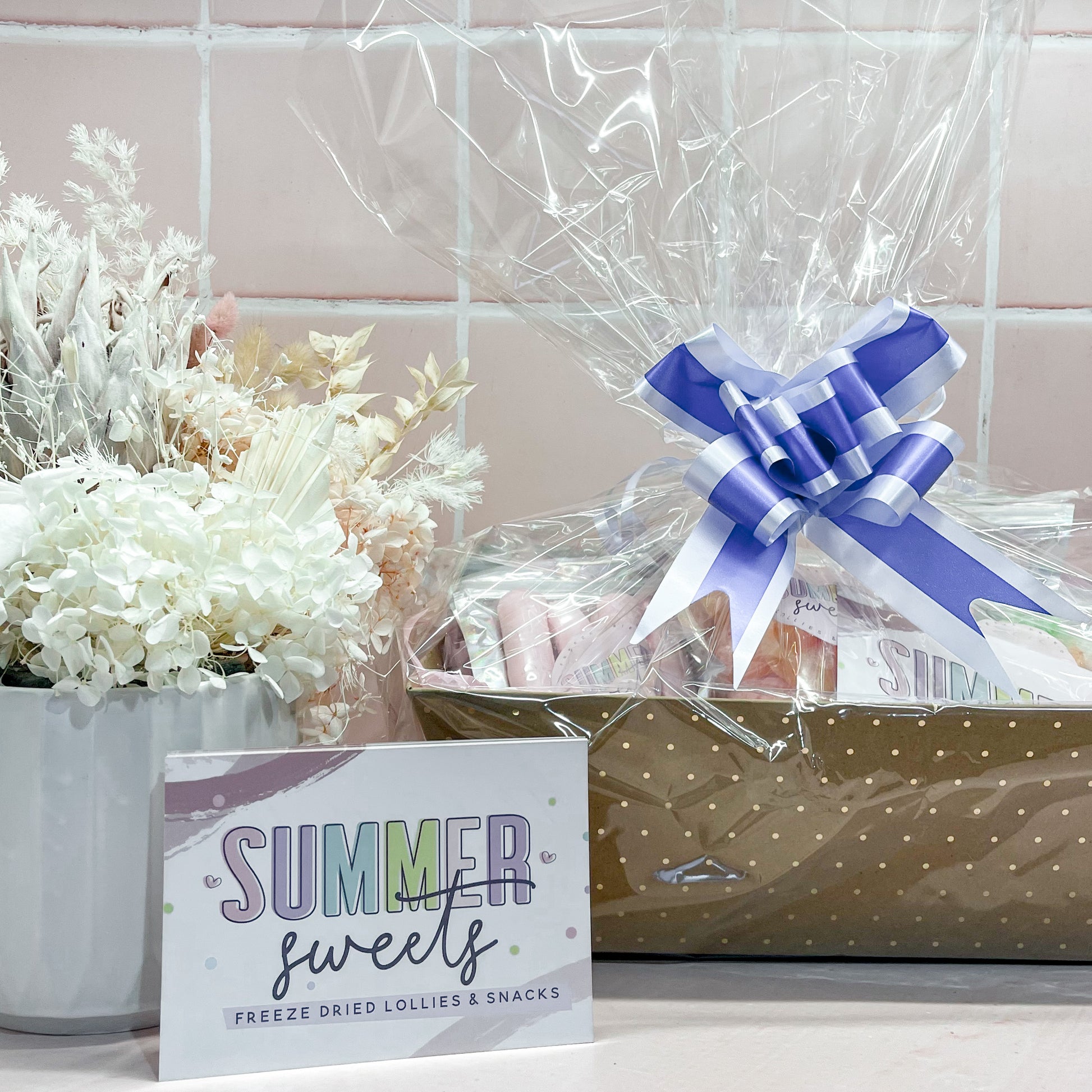 Freeze Dried Gift Hamper Assorted Freeze Dried Lollies Candy 