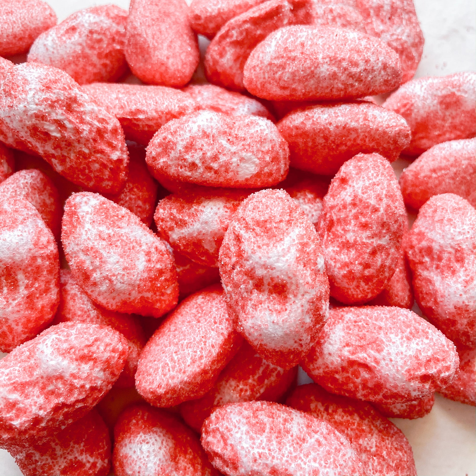 Freeze Dried Strawberry Clouds Lollies