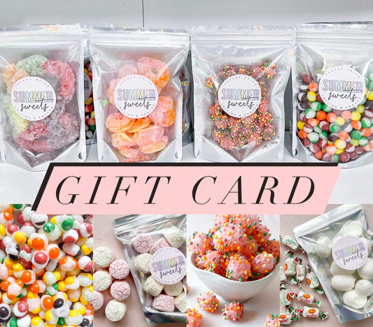 Summer Sweets Gift Card