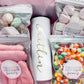 freeze dried marshmallows as part of a gift box 