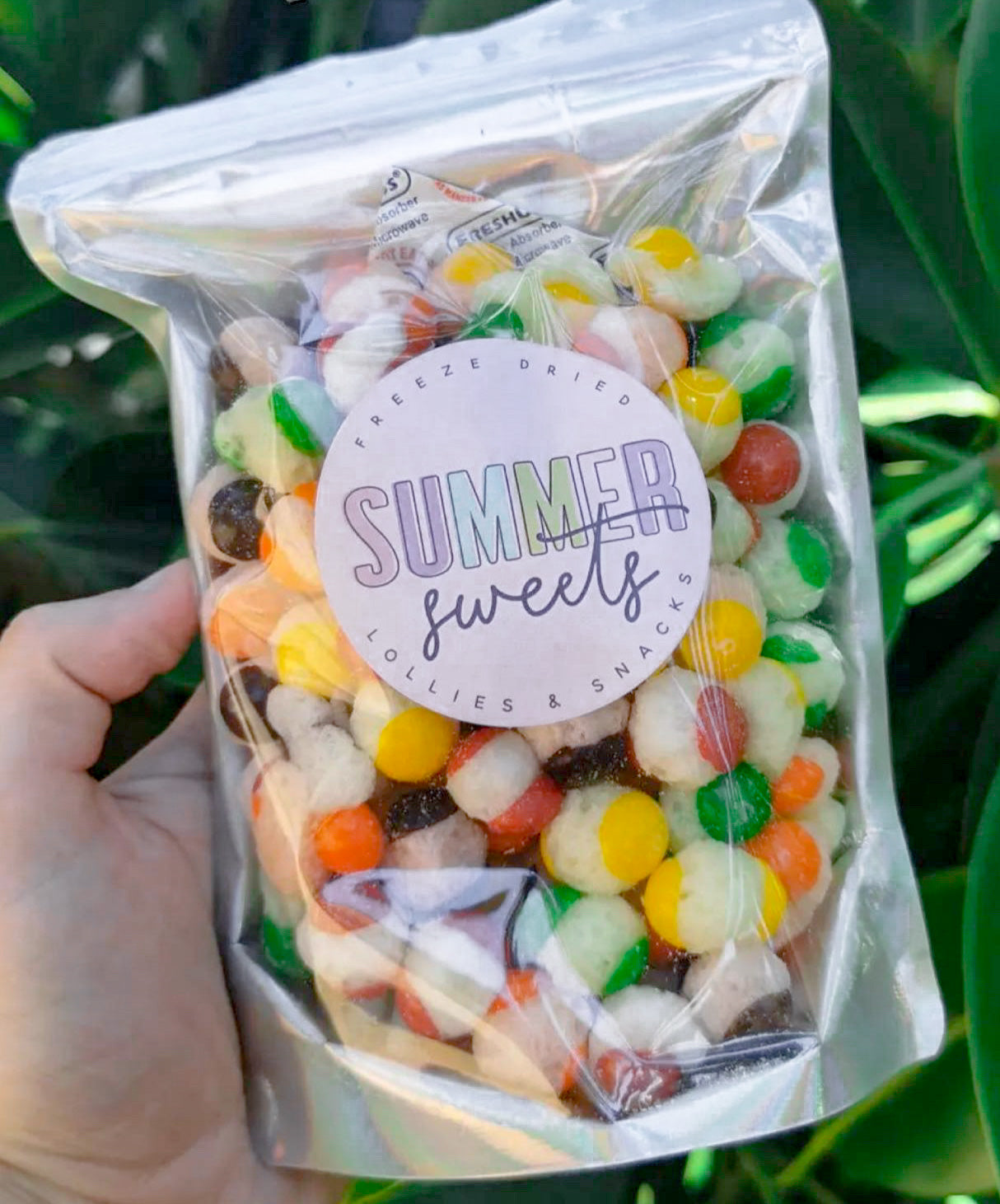 Freeze Dried Sour Skittles Lollies