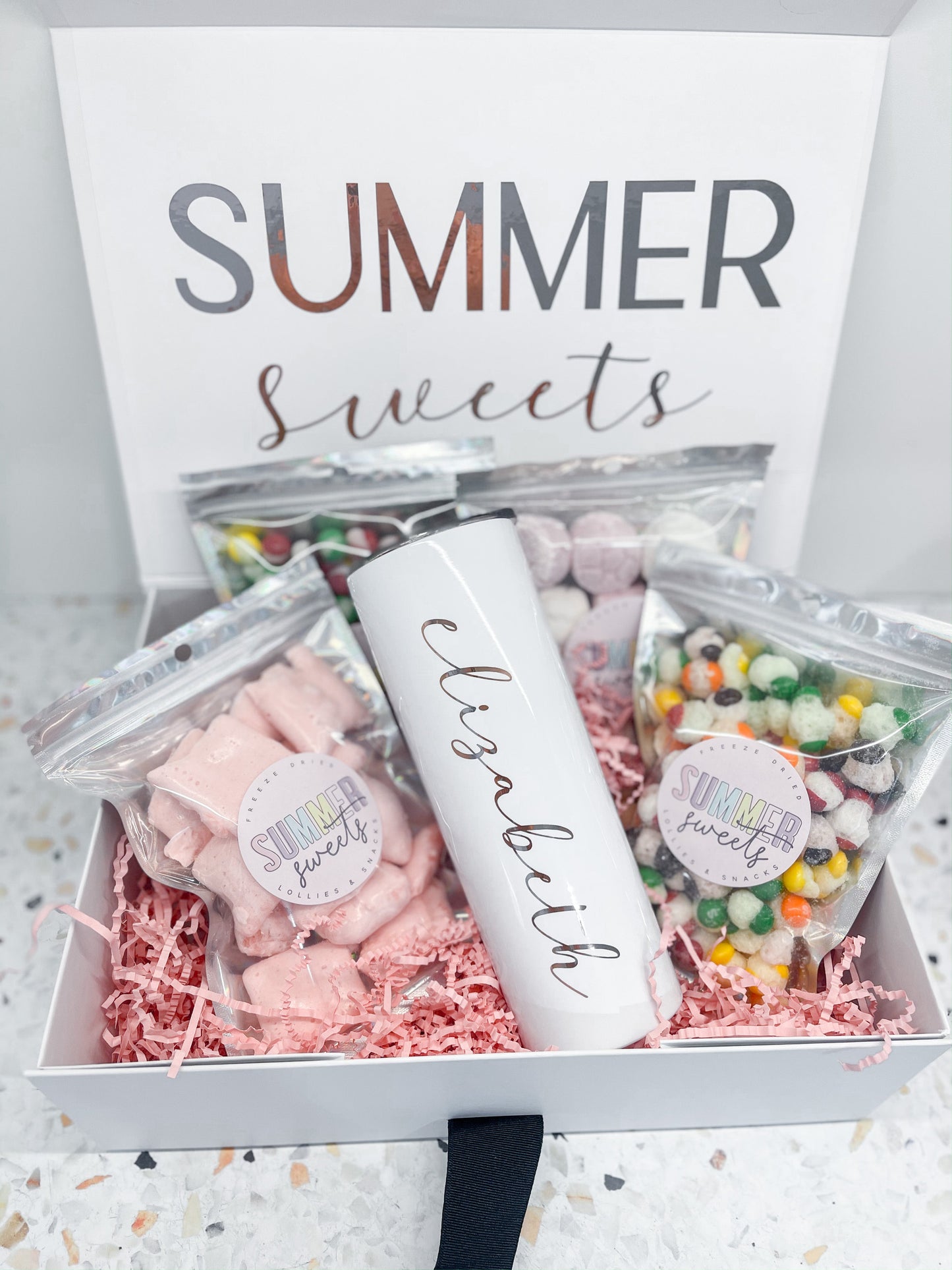 Personalised Freeze Dried Lollies Gift Box