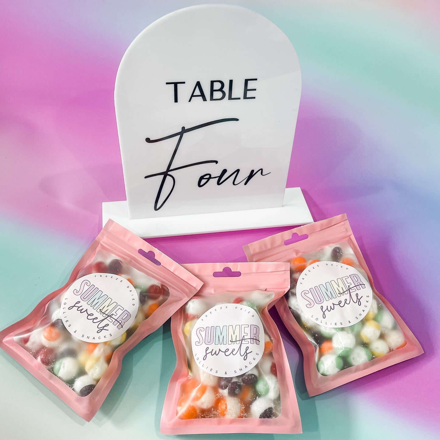 Freeze Dried Skittles - Event Favours